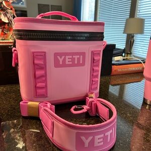 Power Pink Yeti Flip 8 Cooler